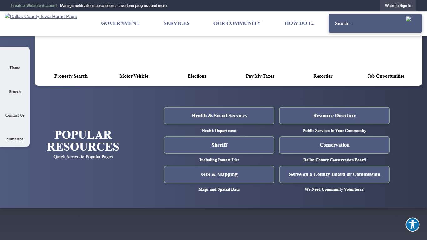 Dallas County, IA Official Website